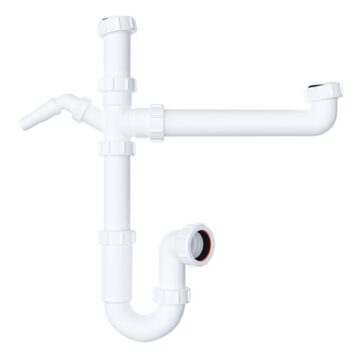 40mm Bowl And Half Sink Trap With Spigot Nozzle